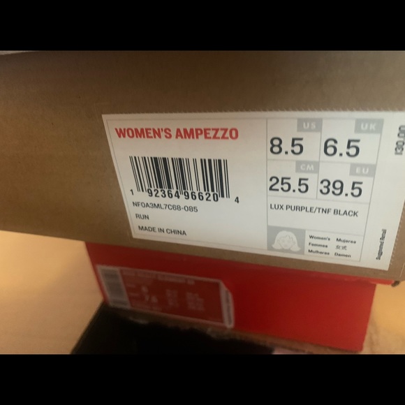 COPY - NWT THE NORTH FACE Women's Ampezzo Trail Running Shoes Sz 8.5 - Picture 10 of 13